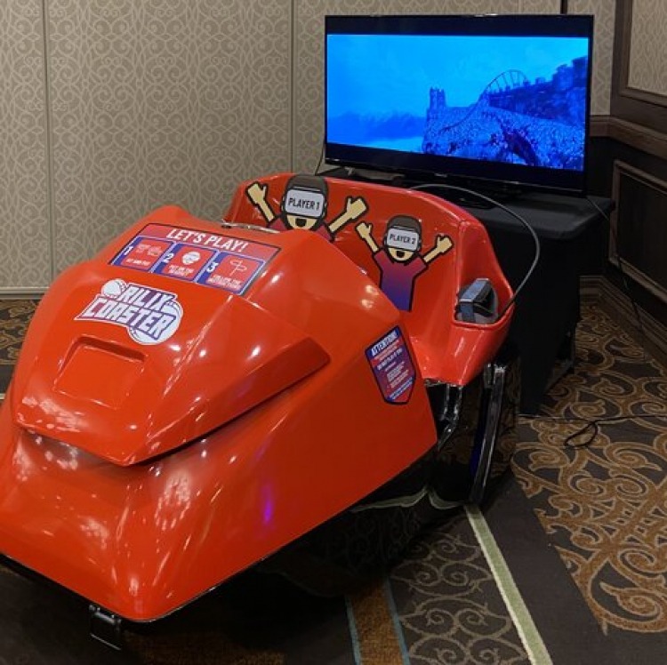 Virtual Reality Roller Coaster Rental
